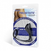 Стимулятор простаты с фиксацией эрекционным кольцом Prostate Gear - BlueLine - в Набережных Челнах купить с доставкой