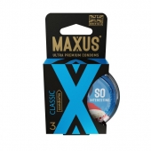 Классические презервативы в пластиковом кейсе MAXUS Classic - 3 шт. - Maxus - купить с доставкой в Набережных Челнах