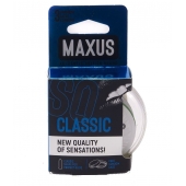Классические презервативы в пластиковом кейсе MAXUS Classic - 3 шт. - Maxus - купить с доставкой в Набережных Челнах