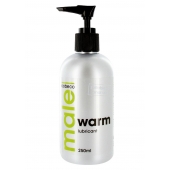 Лубрикант с согревающим эффектом MALE Cobeco Warm Lubricant - 250 мл. - Cobeco - купить с доставкой в Набережных Челнах