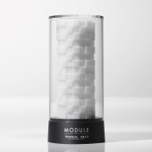 Белый 3D мастурбатор MODULE - Tenga - в Набережных Челнах купить с доставкой
