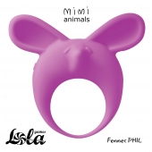 Фиолетовое эрекционное кольцо Fennec Phil - Lola Games - в Набережных Челнах купить с доставкой
