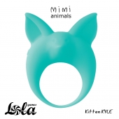 Зеленое эрекционное кольцо Kitten Kyle - Lola Games - в Набережных Челнах купить с доставкой