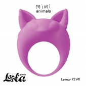Фиолетовое эрекционное кольцо Lemur Remi - Lola Games - в Набережных Челнах купить с доставкой