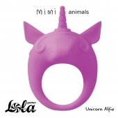 Фиолетовое эрекционное кольцо Unicorn Alfie - Lola Games - в Набережных Челнах купить с доставкой