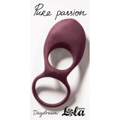Бордовое эрекционное виброкольцо Daydream - Lola Games - в Набережных Челнах купить с доставкой