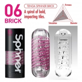 Мастурбатор SPINNER Brick - Tenga - в Набережных Челнах купить с доставкой