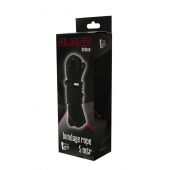Черная веревка для шибари DELUXE BONDAGE ROPE - 5 м. - Dream Toys - купить с доставкой в Набережных Челнах
