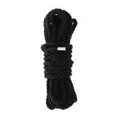 Черная веревка для шибари DELUXE BONDAGE ROPE - 5 м. - Dream Toys - купить с доставкой в Набережных Челнах