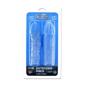 Комплект из 2 прозрачных насадок на пенис PENIS EXTENDER PACK - Dream Toys - в Набережных Челнах купить с доставкой