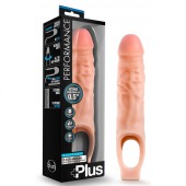 Телесный реалистичный фаллоудлинитель 9 Inch Silicone Cock Sheath Penis Extender - 22,86 см. - Blush Novelties - в Набережных Челнах купить с доставкой