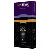 Разноцветные презервативы DOMINO Colour Beauty - 6 шт. - Domino - купить с доставкой в Набережных Челнах