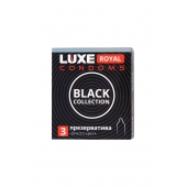 Черные презервативы LUXE Royal Black Collection - 3 шт. - Luxe - купить с доставкой в Набережных Челнах