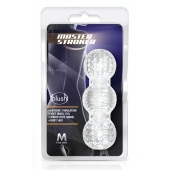 Прозрачный фигурный мастурбатор Master Stroker - Blush Novelties - в Набережных Челнах купить с доставкой