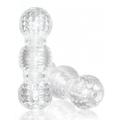 Прозрачный фигурный мастурбатор Master Stroker - Blush Novelties - в Набережных Челнах купить с доставкой