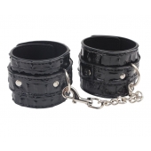 Черные наручники Surrender Wrist Restraints - Chisa - купить с доставкой в Набережных Челнах