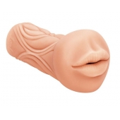 Телесный мастурбатор-ротик Sweet Lips - Lola Games - в Набережных Челнах купить с доставкой
