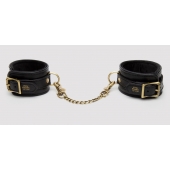 Черные оковы на ноги Bound to You Faux Leather Ankle Cuffs - Fifty Shades of Grey - купить с доставкой в Набережных Челнах