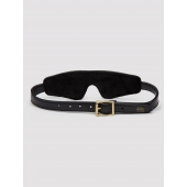 Черная плотная маска на глаза Bound to You Faux Leather Blindfold - Fifty Shades of Grey - купить с доставкой в Набережных Челнах