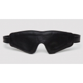 Черная плотная маска на глаза Bound to You Faux Leather Blindfold - Fifty Shades of Grey - купить с доставкой в Набережных Челнах