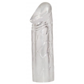 Удлиняющая насадка на пенис Mega Dick Sleeve Transparent - Orion - в Набережных Челнах купить с доставкой