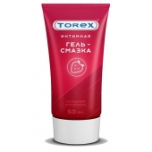 Смазка на водной основе TOREX  Сладкая клубника  - 50 мл. - Torex - купить с доставкой в Набережных Челнах