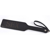 Черная гладкая шлепалка SEX - 35 см. - Sitabella - купить с доставкой в Набережных Челнах