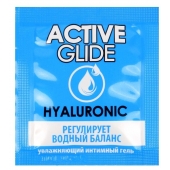 Лубрикант на водной основе Active Glide с гиалуроновой кислотой - 3 гр. - Биоритм - купить с доставкой в Набережных Челнах