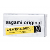 Презервативы Sagami Original 0.02 L-size увеличенного размера - 10 шт. - Sagami - купить с доставкой в Набережных Челнах