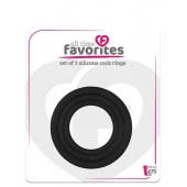 Набор из 3 эрекционных колец SILICONE COCKRINGS - Dream Toys - в Набережных Челнах купить с доставкой