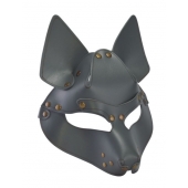 Серая маска Wolf с клепками - Sitabella - купить с доставкой в Набережных Челнах