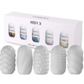 Набор из 5 мастурбаторов Hedy X5 Mixed - Svakom - в Набережных Челнах купить с доставкой
