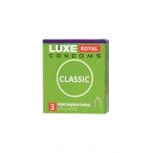 Гладкие презервативы LUXE Royal Classic - 3 шт. - Luxe - купить с доставкой в Набережных Челнах