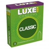 Гладкие презервативы LUXE Royal Classic - 3 шт. - Luxe - купить с доставкой в Набережных Челнах