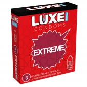 Текстурированные презервативы LUXE Royal Extreme - 3 шт. - Luxe - купить с доставкой в Набережных Челнах