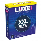 Презервативы увеличенного размера LUXE Royal XXL Size - 3 шт. - Luxe - купить с доставкой в Набережных Челнах