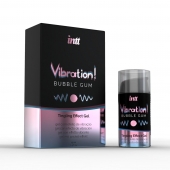 Жидкий интимный гель с эффектом вибрации Vibration! Bubble Gum - 15 мл. - INTT - купить с доставкой в Набережных Челнах