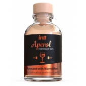 Массажный гель с согревающим эффектом Aperol - 30 мл. - INTT - купить с доставкой в Набережных Челнах