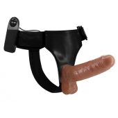 Страпон на трусиках с вибрацией Ultra Passionate Harness - 16 см. - Baile - купить с доставкой в Набережных Челнах