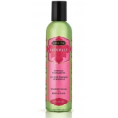 Массажное масло Naturals Strawberry Dreams с ароматом клубники - 236 мл. - Kama Sutra - купить с доставкой в Набережных Челнах