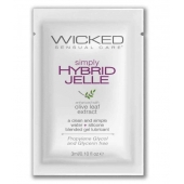 Гель-лубрикант на водно-силиконовой основе Simply Hybrid Jelle - 3 мл. - Wicked - купить с доставкой в Набережных Челнах