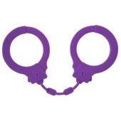 Фиолетовые силиконовые поножи Limitation - Lola Games - купить с доставкой в Набережных Челнах