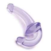 Фиолетовый безремневой страпон Strapless Strap-On - Lux Fetish - купить с доставкой в Набережных Челнах