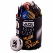 Текстурированные презервативы в кейсе MAXUS So Much Sex - 100 шт. - Maxus - купить с доставкой в Набережных Челнах