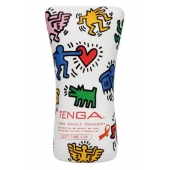 Мастурбатор-туба Keith Haring Soft Tube CUP - Tenga - в Набережных Челнах купить с доставкой