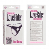 Трусы для страпона с универсальным креплением Universal Love Rider Luxe Harness - California Exotic Novelties - купить с доставкой в Набережных Челнах