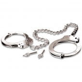 Металлические наручники Metal Leg Cuffs - Pipedream - купить с доставкой в Набережных Челнах
