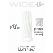 Белый фаллоудлинитель Homme Wide - 11 см. - Lola Games - в Набережных Челнах купить с доставкой