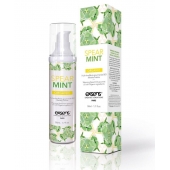 Разогревающее массажное масло Gourmet Spearmint Organic с органическими ингредиентами - 50 мл. - Exsens - купить с доставкой в Набережных Челнах