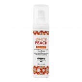 Разогревающее массажное масло Gourmet White Peach Organic с органическими ингредиентами - 50 мл. - Exsens - купить с доставкой в Набережных Челнах